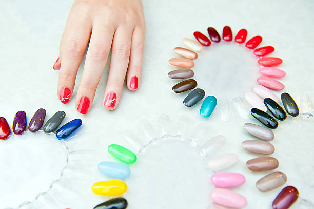 Holt Nail Reviews - Choose a gel colour for your nails
