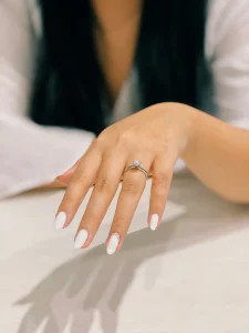 Perfectly manicured fingers